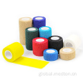 Vet Wrap Bandage Elastic Colorful Non-woven self adhesive Vet wrap elastic bandage Factory